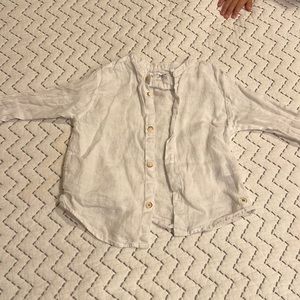 Zara linen shirt